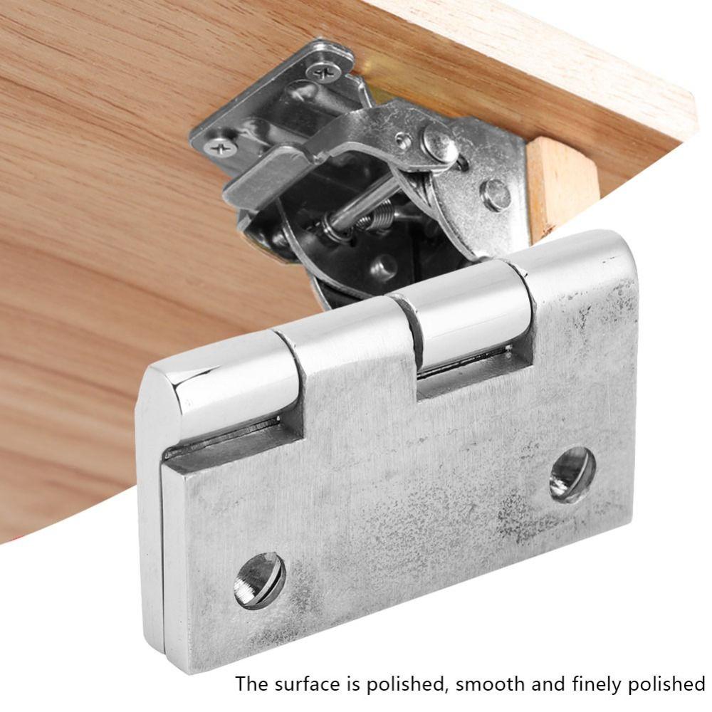 2 Pack 2" x 2" / 1.5" x 1.5" Boat Butt Hinges 316 Stainless Steel Investment Casting Construction Marine Grade Hatch Hinge