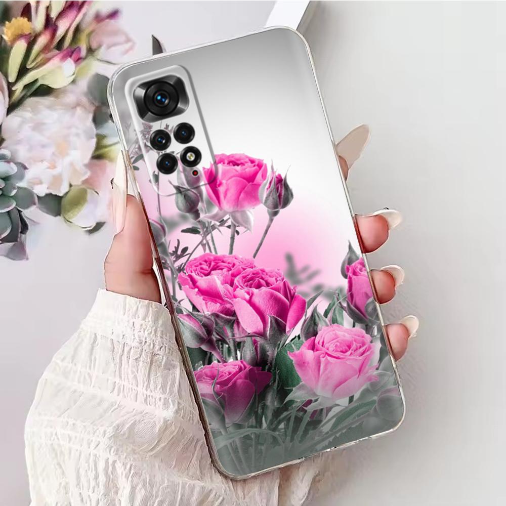 Soft TPU Case For Redmi Note 11 Pro Plus Case Butterfly Painted Phone Silicone Back Cover For Xiomi Redmi Note 11 Note11 Pro 11S