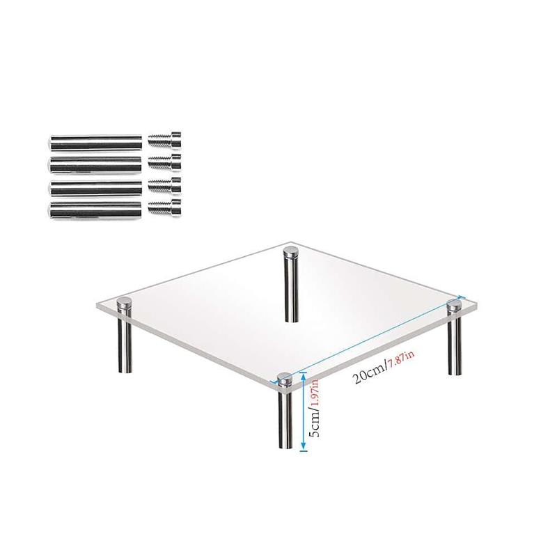 Acrylic Multi-functional Desktop Display Rack Organizer Stand for Jewelry, Blind Boxes, Badges, Anime Figures, Trays & Holders