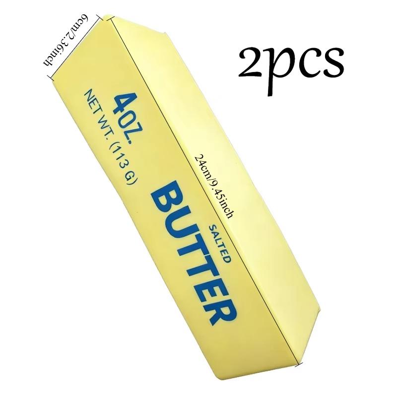 Elastic Squishy Giant Butter Cheese Squeeze Toy Slow Rising Big Butters Sticks Fidget Toy Funny Anti-Anxiety  Toy