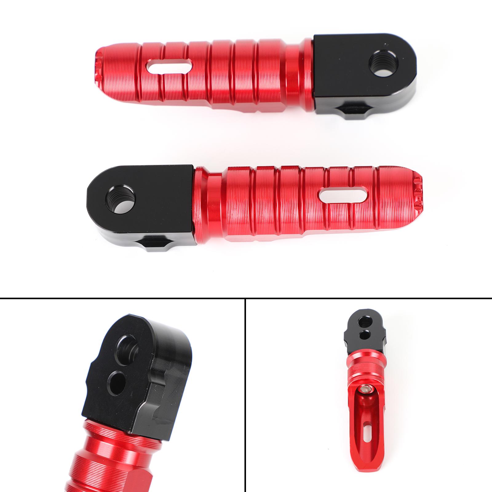 

Rear Footrests Foot Peg for PEUGEO Speedfight 4 50 125 150 all year Red