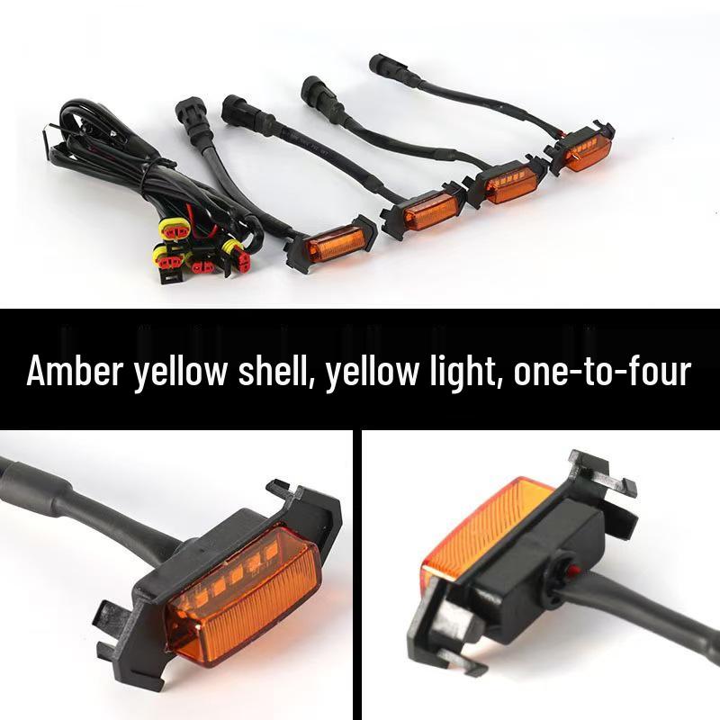 Takuma Mřížkové světlo: Vysoce svítivé žluté LED denní světlo pro Tank 300 16~19