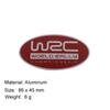 1 Pezzo 3D Styling Auto WRC Campionato del Mondo Rally Universale Distintivo in Metallo Parafango Emblema Decorativo Accessori Auto Adesivo Targhetta