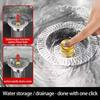 Kitchen Sink Drain Plug Stainless Steels Drain Strainer Bounce Cores Sink Plug Anticlogging Push Type Sink Stoppers