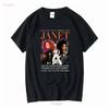 Janet Jackson 50Th Anniversary T Shirt 1974 2024 Together Again Summer Tour BA Long or Short Sleeves Vintage Washed