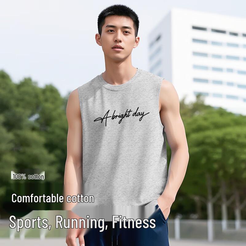 Мужская безрукавка Baleno из плотного хлопка 5XL