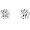Jewels Prim 925 Silver Solitaire Dangle Earrings for Women