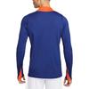 Nike Dri-Fit Netherlands 2024 Strike Drill Long Sleeve Soccer Shirt Men Tops FJ2997-455