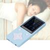 Mini Portable USB Digital MP3   MP4 Music Player Support 32GB TF Card with Headphone Light Blue
