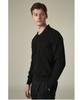 IOLO Light Cotton V-Collar Sweater_Black