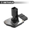 Motoforti MAF Sensor, MAF Mass Air Flow Sensor, for Ford F-150 1999-2003, Plastic, No.XL3F-12B579-BA/XL3F12B579BA, Black