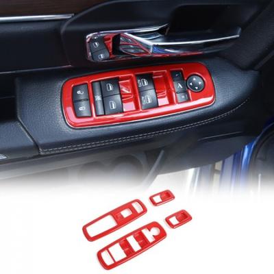 Dekorativní kryt panelu spínačů stahování oken pro Dodge Charger 2011+/Ram 1500 2010+