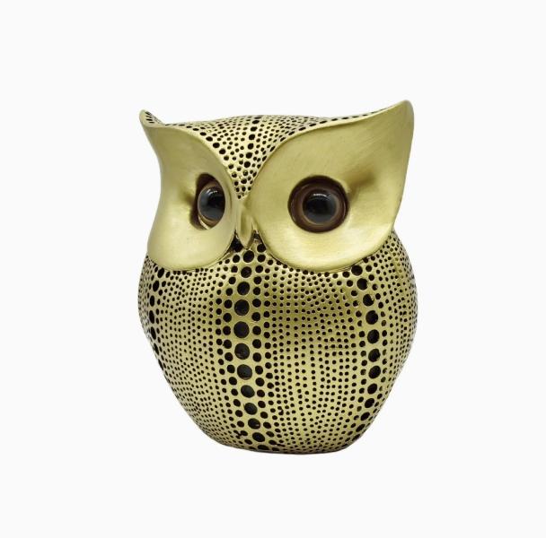 Resin Owl Sculpture Animal Statues Home Interior Decoration Sculpture Crafts Desktop Decoration  Accessories Home Accessories