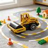 6pcs/set Zinc Zinc Alloy Engineering Vehicles Set Simulation Excavator Toy Construction Vehicle Set  Boys