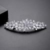 New Luxury Bridal Wedding Hair Pin Fashion Ladies Gifts Crystal Barrettes Woman Trendy Sparkling Elegant Geometric Clips Head