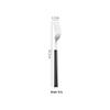 Korean Style 430 Stainless Steel Tableware Set with Imitation Wood Grain Handles: Includes Knife, Fork, Spoon, and Chopsticks