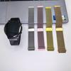 Huawei GT6/GT5/GT4 e Samsung Watch5 Pro Cinturino Magnetico in Metallo Milanesse