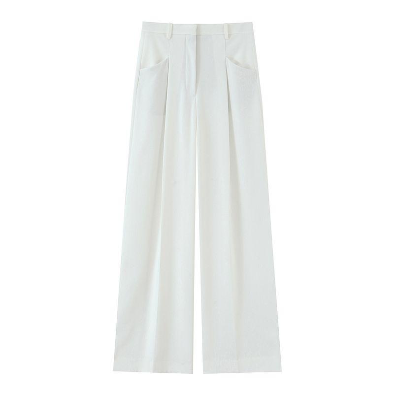Kaslead New Women clothes Western Style Slim fit Simple Vest Casual Trousers 3437198 3436198