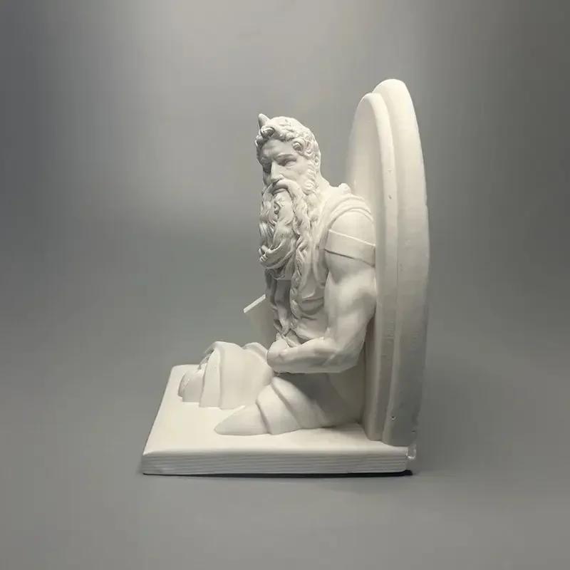 Figura Escultura de Moisés Piedra Difusora Escultura Obra de Arte Estatua de Yeso Estatua Arte Escultura Decoración Hogar Sala de Estar Regalos de Cumpleaños