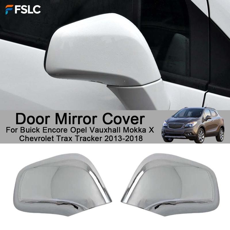 Car Rearview Accessories Door Mirror Cover For Buick Encore Opel Vauxhall Mokka X Chevrolet Trax Tracker 2013-2018 Car Upgrade