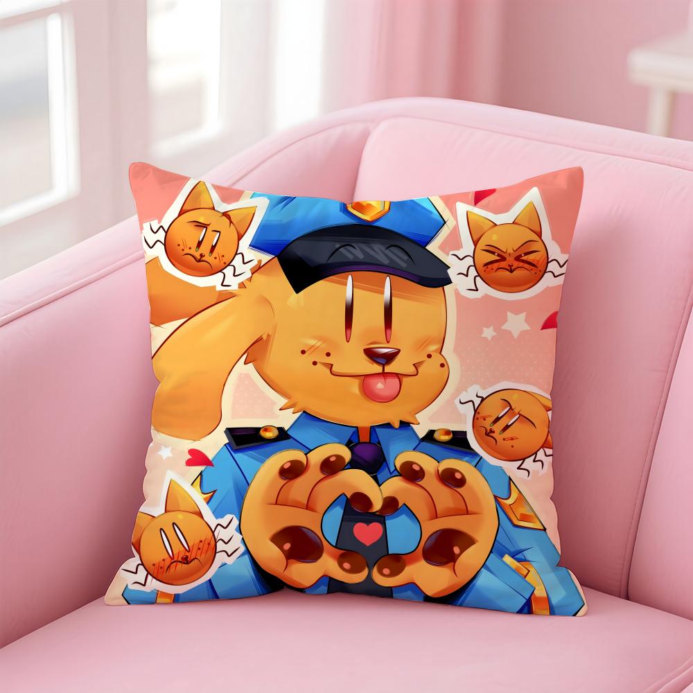 Poszewka na poduszkę Anime D-Dogman do domu i samochodu, wielofunkcyjna - Dwustronna, Miękka i Trwała do codziennego użytku