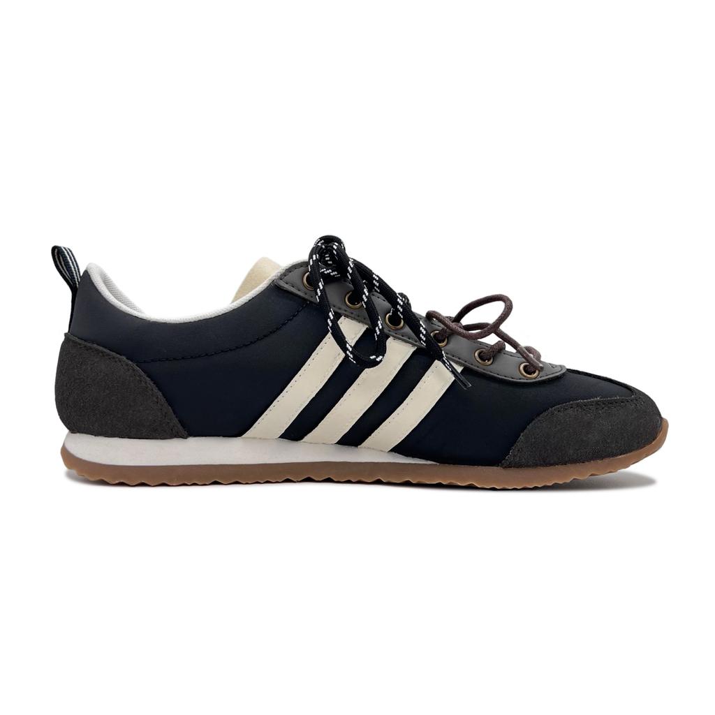 Adidas Neo VS JOG 2.0 Slip Resistant Abrasion Resistant Low top Casual Shoes Unisex Black Brown JI2436(Team191-)