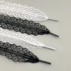 1Pair Black White Shoe Laces Accessorices Lace Flat Shoelace for Sneakers Shoelaces for Women Casual Shoes