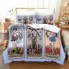 3D Print Bakemonogatari Bedding Set Single Twin Full Queen King Size Duvet Cover For Adults Boys Bedroom Anime