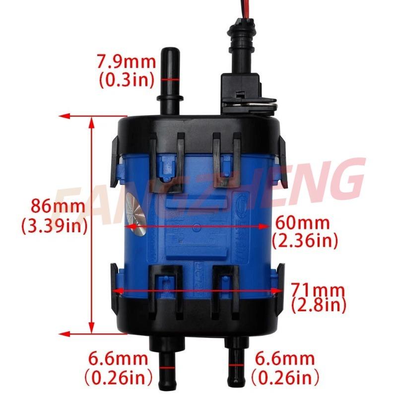 Professional 300KPA Motorcycle External Fuel Pump with Wiring for Various Model Motorbikes Replacement Modification Accessory
