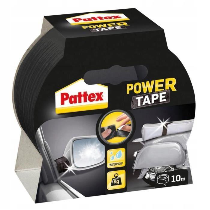 Ruban adhésif - Pattex - Power - 48mm x 50m - Étanche - Résistant aux températures - Excellente adhérence