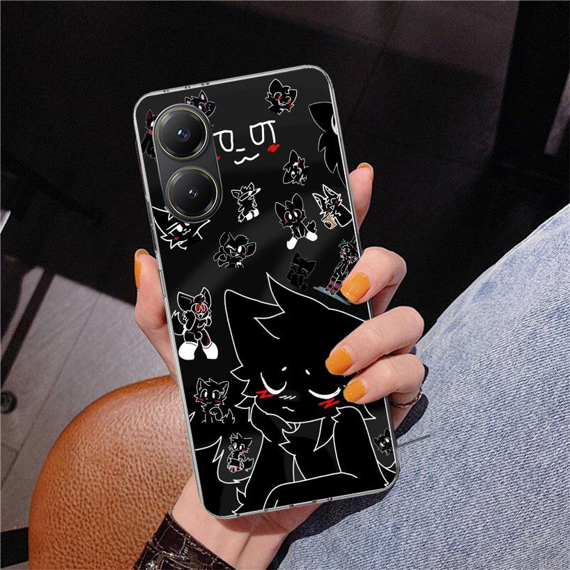 Boykisser Cat Phnoe Case for Xiaomi Poco X5 X6 X7 Pro X4 Gt F7 Ultra M8 M7 Redmi 15C 15 13C 13 12C 12 Unique Cover Coque Poco X7