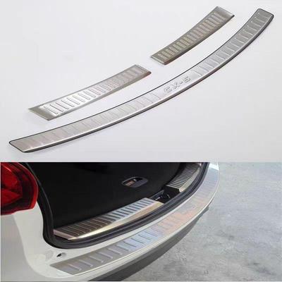 Car Styling for Mazda Cx-5 Cx5 2nd Generation 2017- Stainless Steel Rear Bumper Protector Sill Trunk Tread Plate