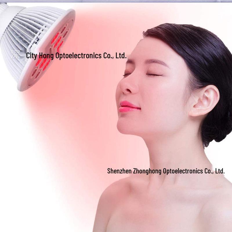 36W PAR38 Red LED Light Therapy Lamp - 660nm & 850nm Phototherapy for Beauty