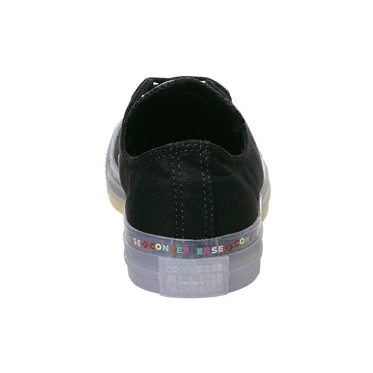 Converse All Star Low Trainers Rainbow Black Exclusive Men's 168199C