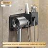 Wall-Mounted Hair Dryer Holder