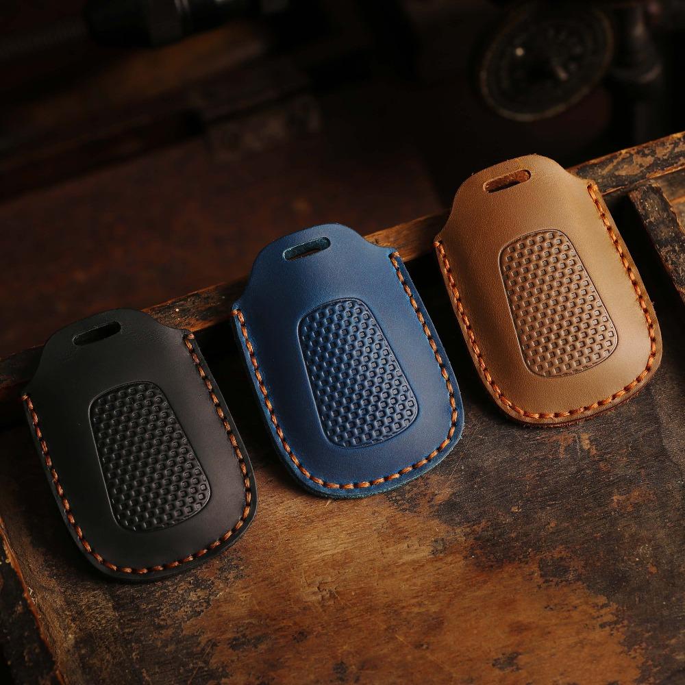 Echtes Leder Schlüsselhülle für Kymco S350 Motorrad Smart Remote Hülle Premium Schutz