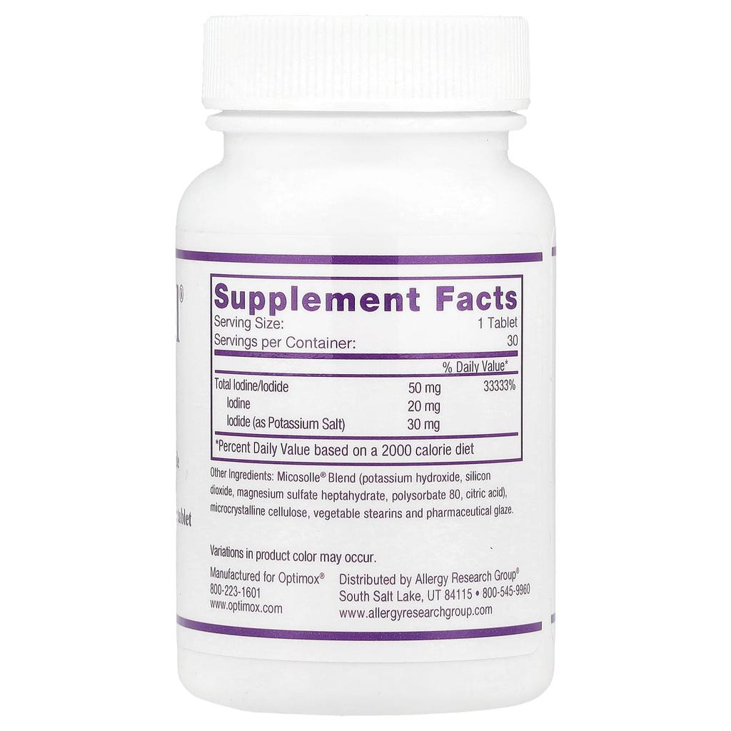 Iodoral, Iod-50, 50 mg, 30 Tabletten