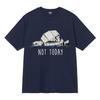 Funny At Walker Not Today Harajuku T Shrits Graphics Print Mens Women Tee Shirt High Quality Short Sleeves Streetwear Teenagers