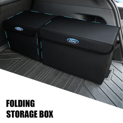 For Taurus Escape Kuga Mustang Shelby STRACING Focus Car Trunk Storage Bag Large Capacity Foldable Organizer Box Accessory