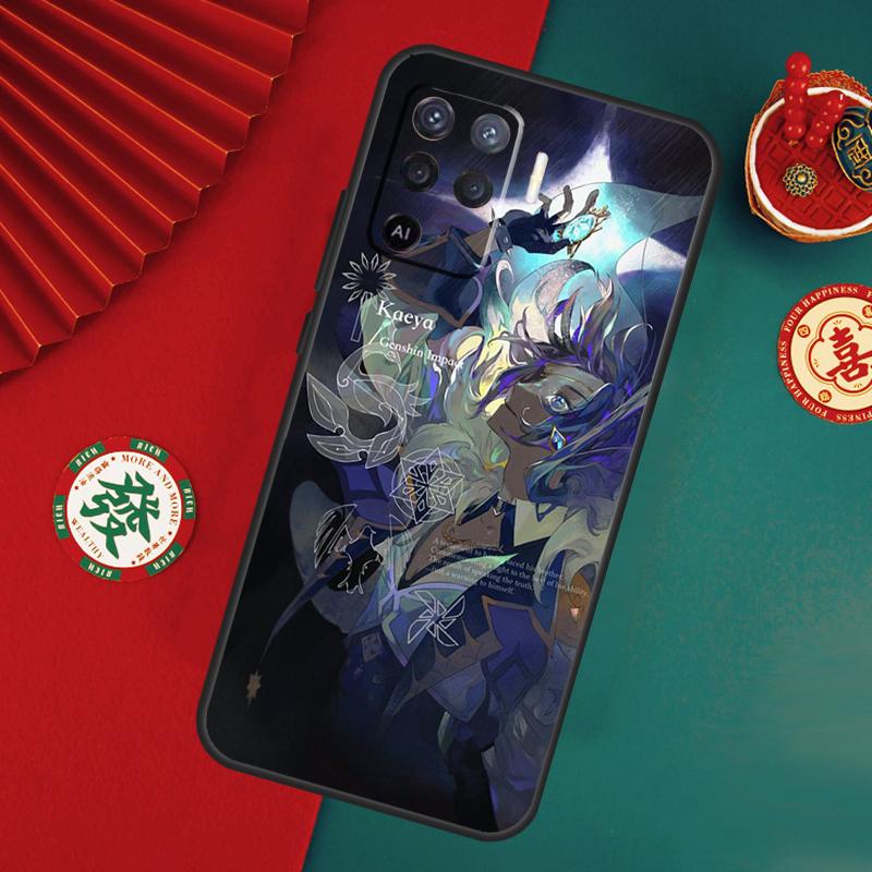 Genshin Impact Kaeya Case For Oppo A6 A5 Pro A15 A18 A38 A58 A78 A98 A54 A74 A94 A17 A57 A80 A60 A40 A16 A76 A96