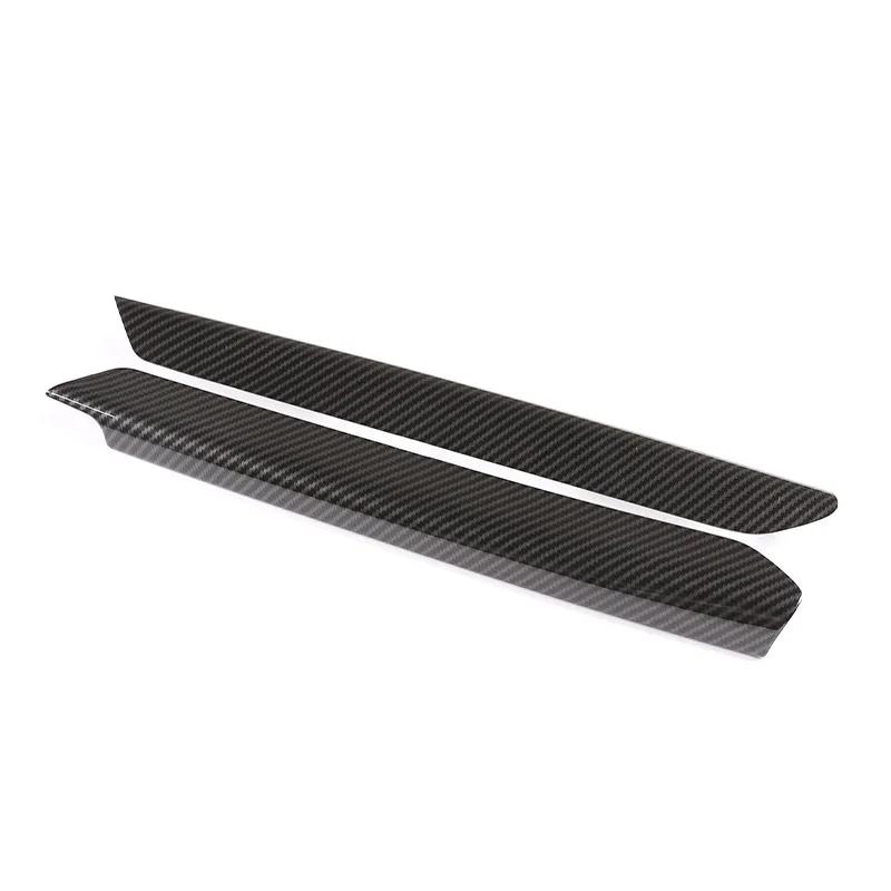 For Mercedes Benz E Class W212 2010-2015 ABS Carbon Fiber Car Center Console Side Decoration Strip Car Accessories