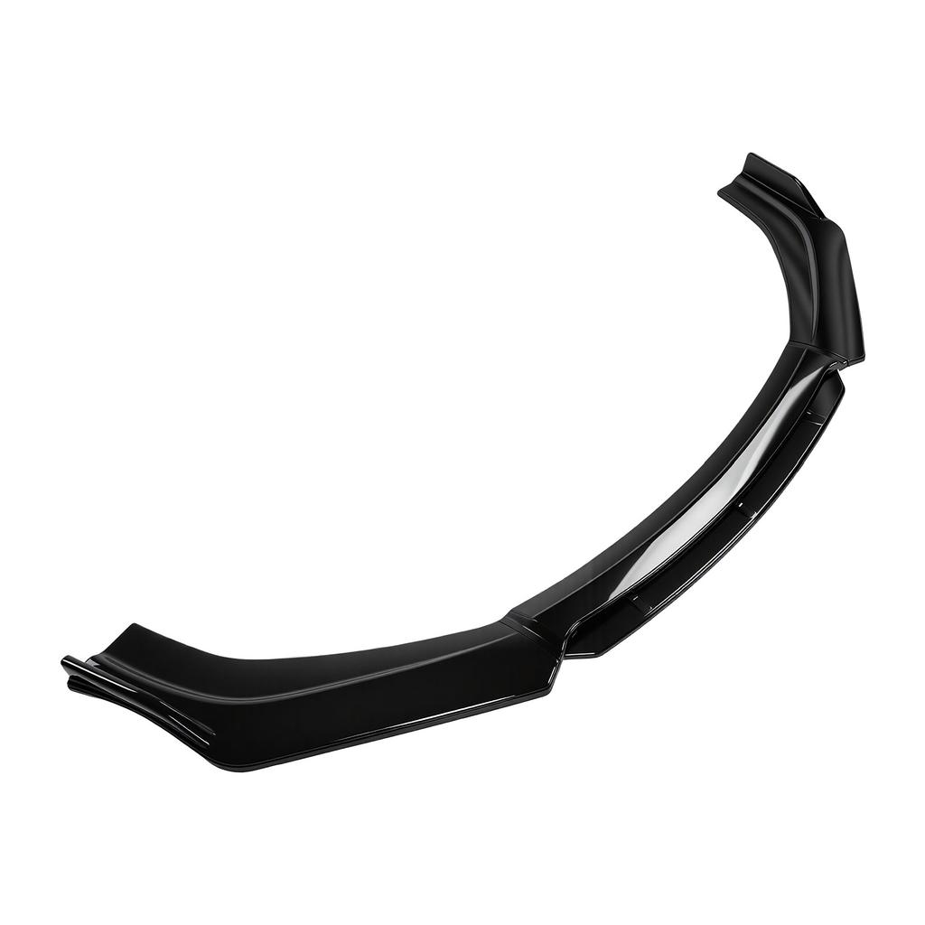 Front Bumper Lip Spoiler Splitter Replacement for S4 Gloss Black Bumper Lip Spoiler Body Kit with Screws Sporty Appearance