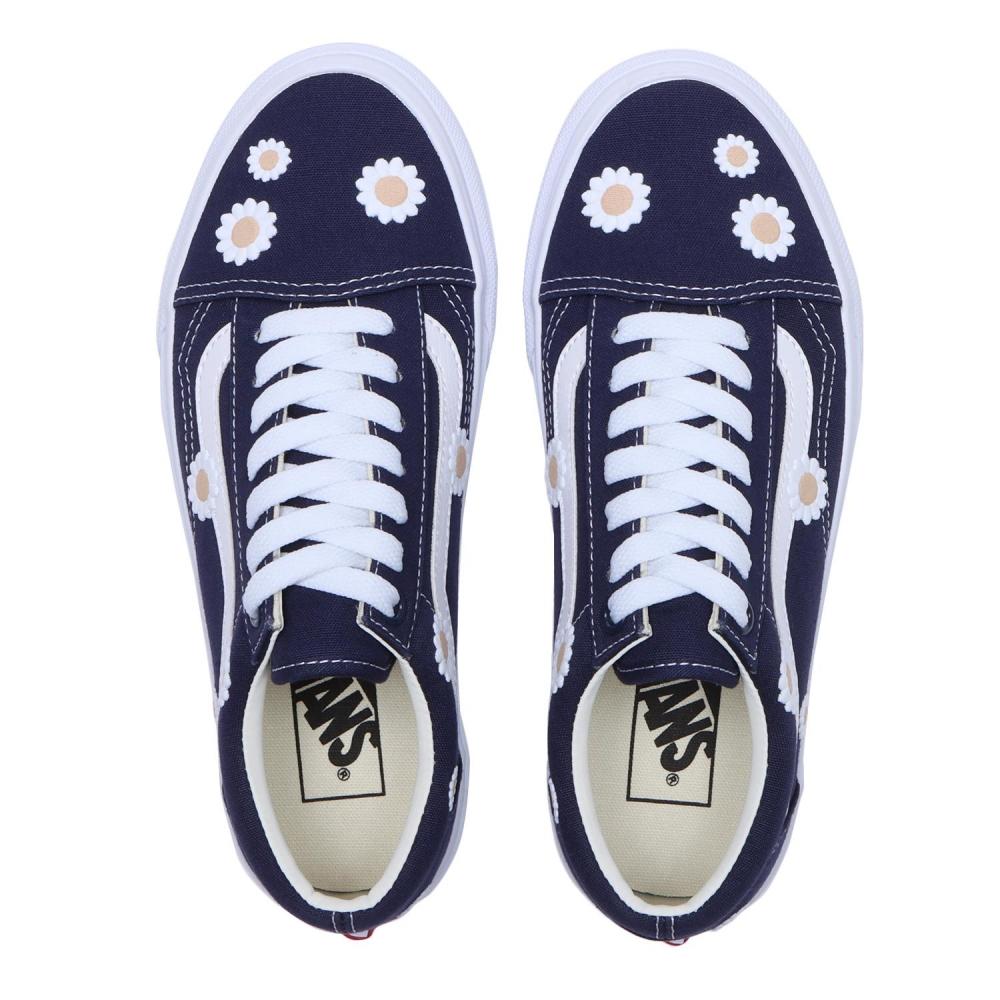 VANS OLD SCHOOL V36CF EMB.F NAVY FLOWER