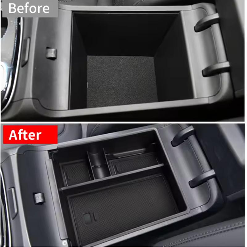 Car Center Console Armrest Storage Box Tray for Hyundai Tucson NX4 2021 2022 2023 Organizer Container Accessories