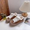 Belle Plateau-Plüschschuhe, winterwarme, dicke Baumwollschuhe, Freizeitschuhe