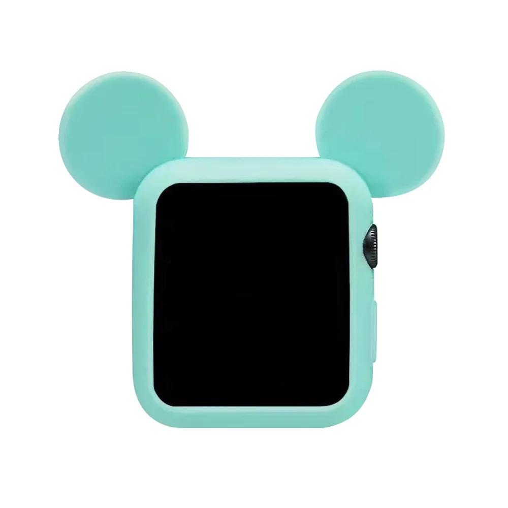 Weiche Silikonhüllen für Apple Watch 11 10 9 8 7 46mm 45mm 41 42mm Mädchen Cartoon CUTE Schutz für iWatch 6 Se 44mm 40mm