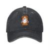 Ghostbusters Crew Logo Washed Cotton Baseball Cap Classic Black Adjustable Fit Unisex Design Fan Essentials