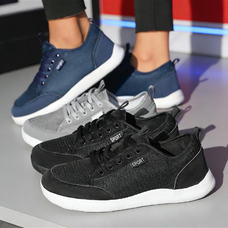 Women's Wide Barefoot Shoes New Fashion Outdoor Running Sneakers Minimalist Large Trendy Mesh Casual Walking Shoes