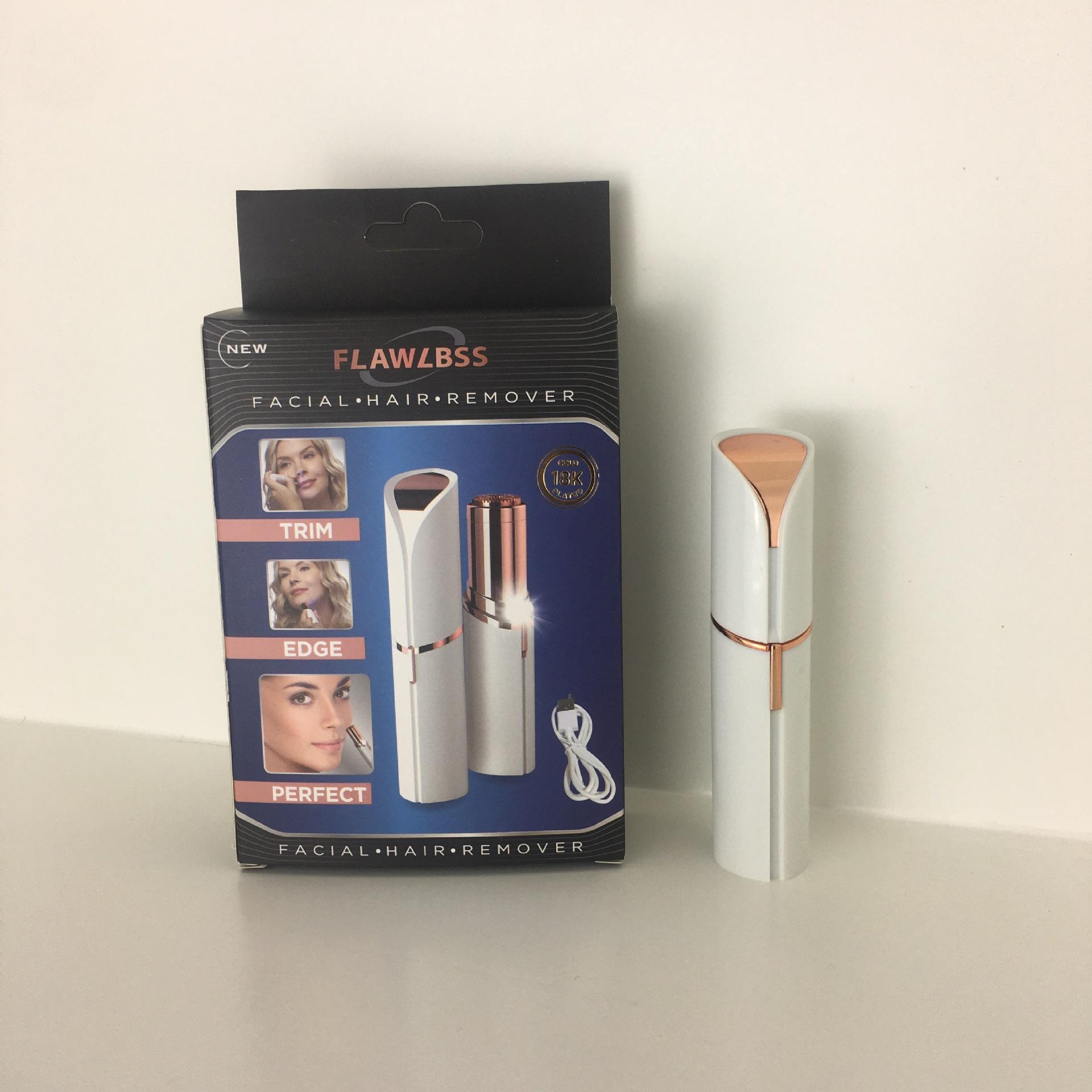 

Touch Flawless Жіночий безболісний епілятор Рум яна Портативна жіноча бритва Акумуляторний епілятор для тіла для обличчя живота пушка