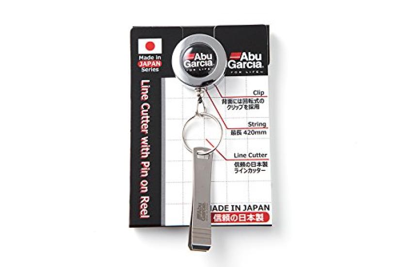 AbuGarcia Japan Made Reel with Line Cutter Pin-On